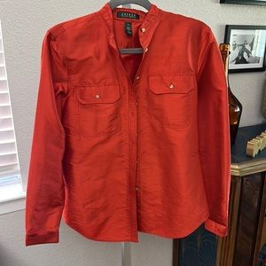 Beautiful 100% silk Lauren by Ralph Lauren blouse. Fits beautifully